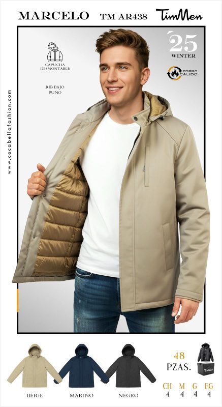 Chamarra para Hombre Marcelo-TM AR438