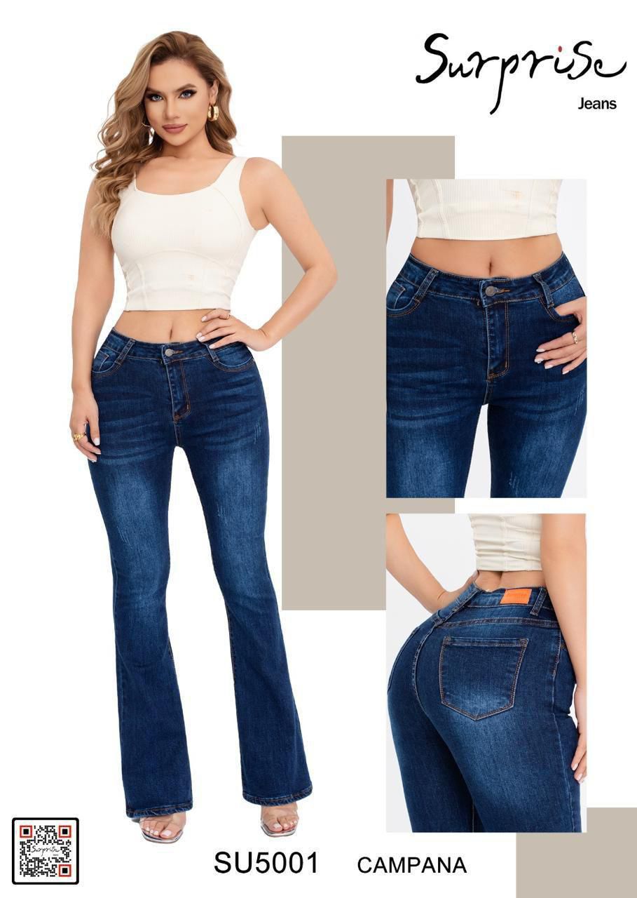 Jeans acampanados Surprise-SU5001