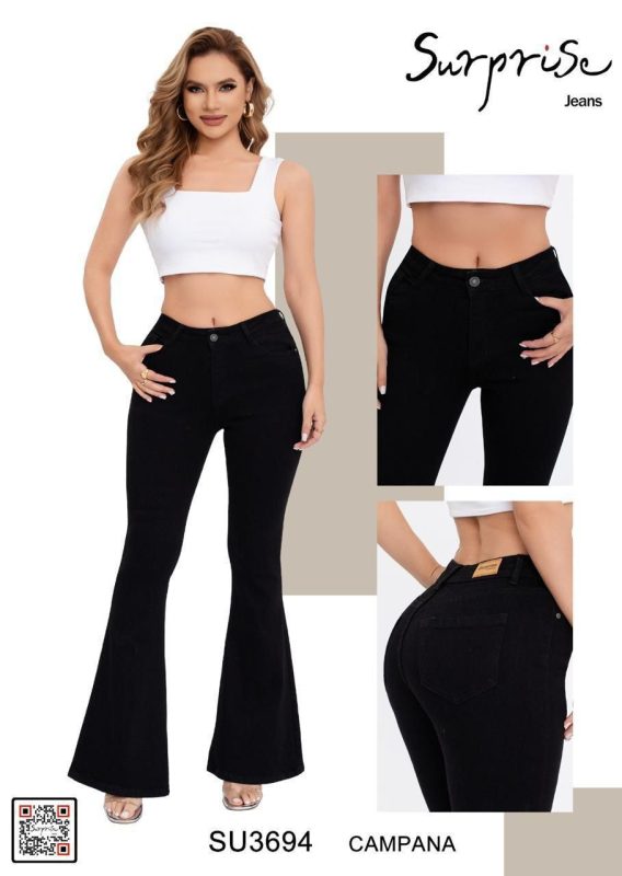 Jeans Campana Mujer-SU3694
