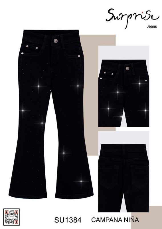 Jeans Campana Niña-SU1384