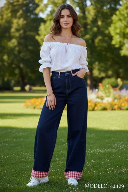 Jeans corte mom-41409