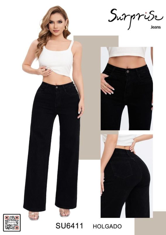 Jeans Holgado Mujer-SU6411