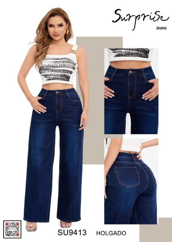 Jeans Holgado Mujer-SU9413
