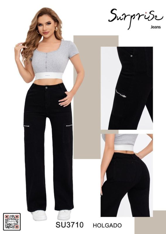 Jeans holgados cargo-SU3710
