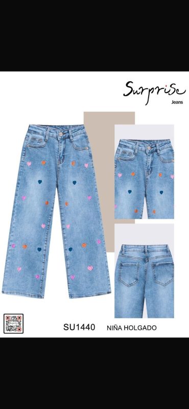 Jeans niña holgado Surprise-SU1440