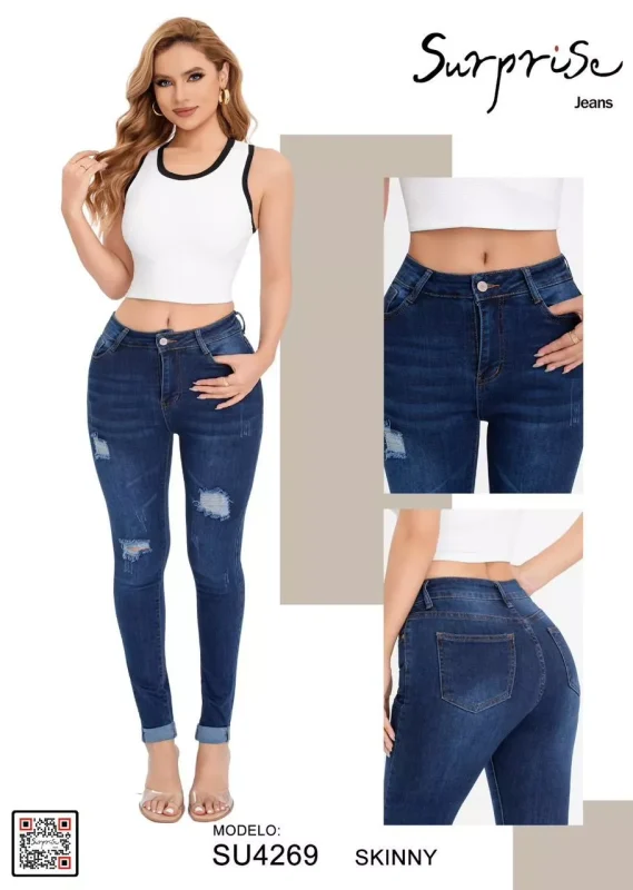 Jeans skinny rotos-6-SU4269