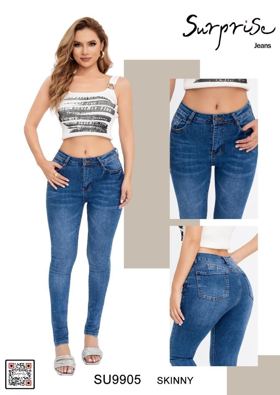 Jeans Skinny Surprise-SU9905