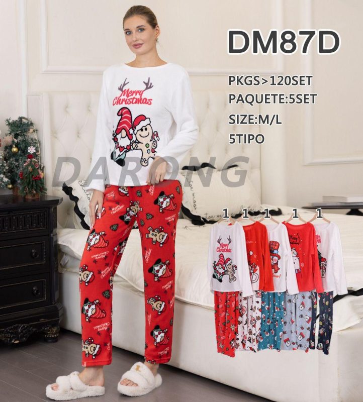 Pijama Navideña de Mujer-DM87D