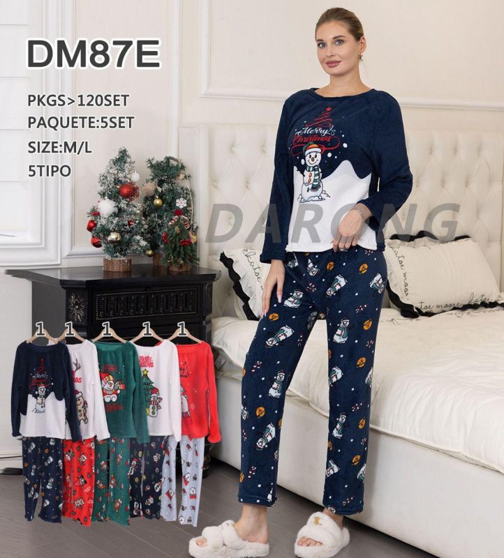 Pijama navideño para mujer-DM87E