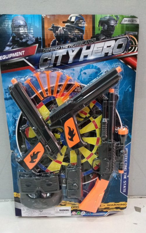 Set de juguetes Defend The Homeland City Hero-002-52