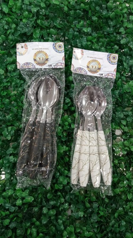 Cucharas de acero inoxidable-O-8