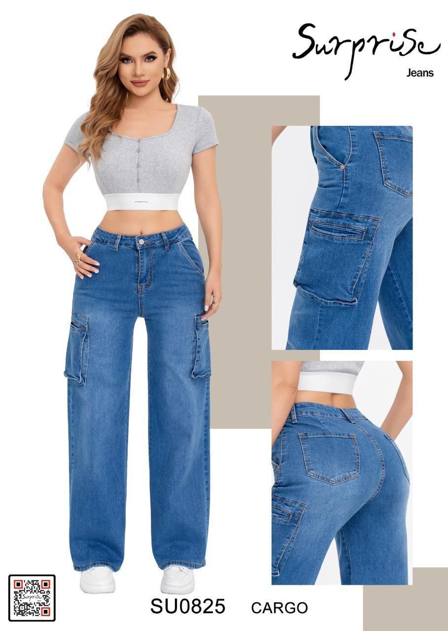 Jeans Cargo Surprise-SU0825-6-SU0825p