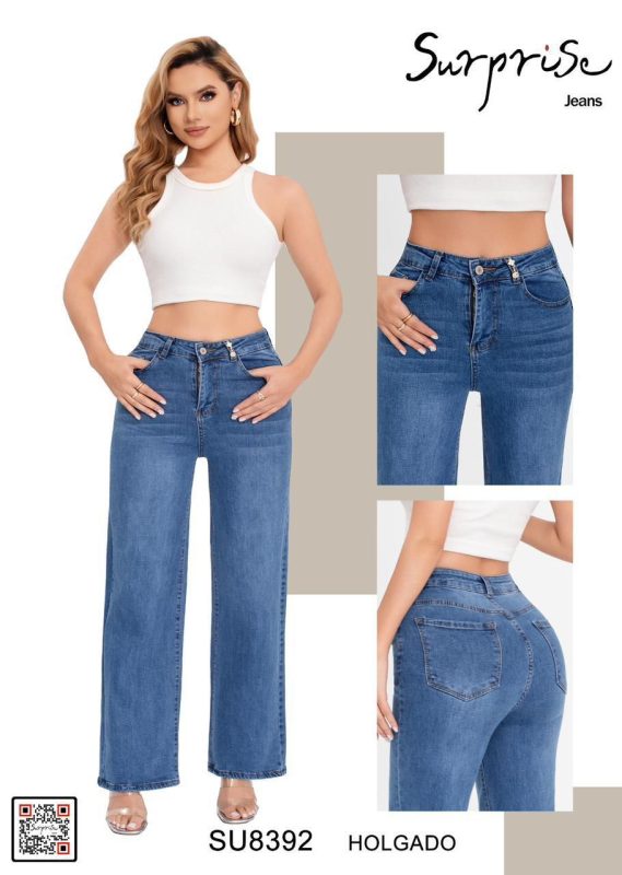 Jeans Holgado Mujer-SU8392