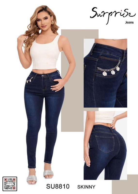 Jeans Skinny Mujer-SU8810