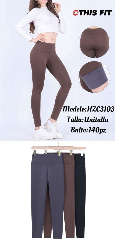Leggings afelpados-HZC3103