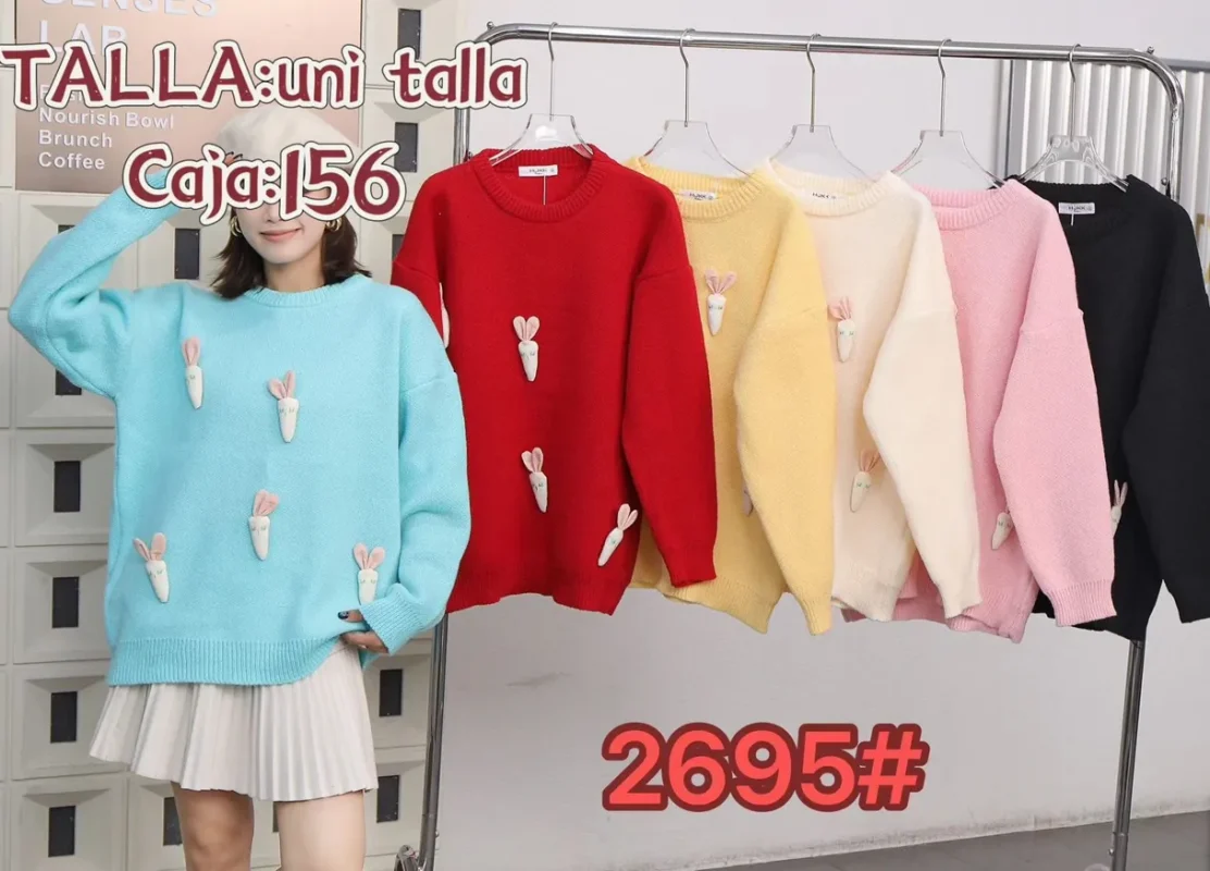 Suéter Con Conejos-1-2695