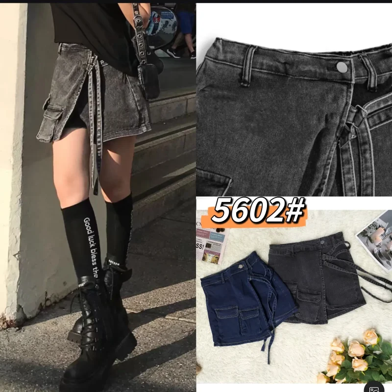 Falda Short Cargo-5602