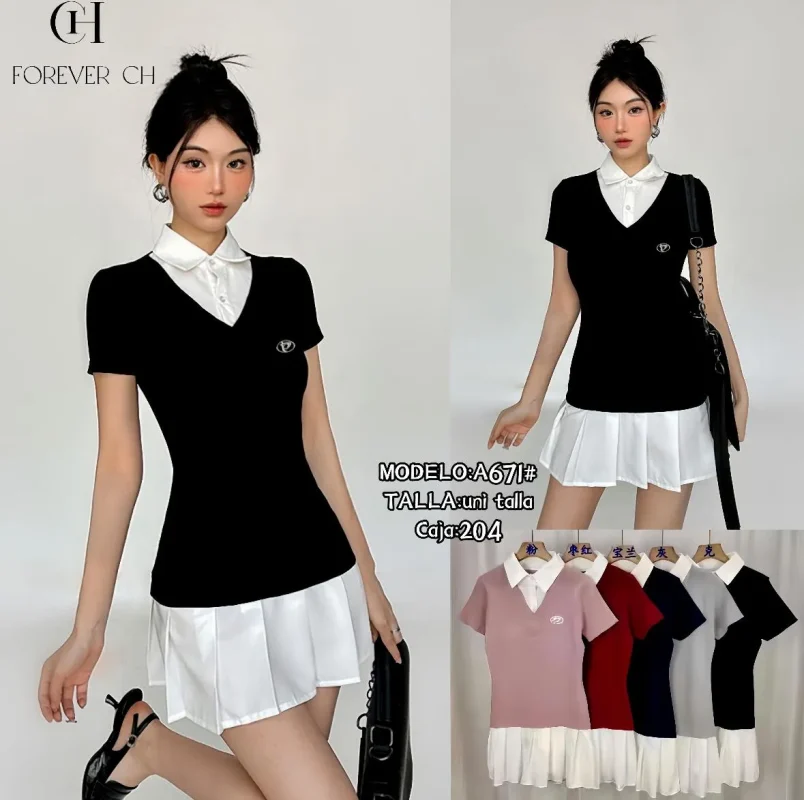 Vestido Moderno Dama-A671