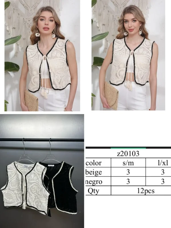 Chaleco Tejido-Z20103