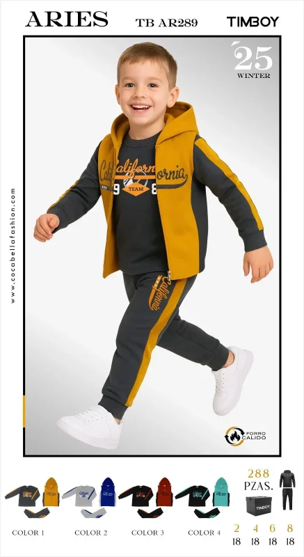 Conjunto 3 pz ARIES-0-TB AR289