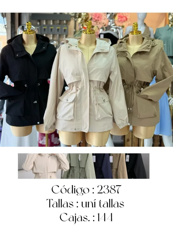 Chaqueta con ajustador-2387