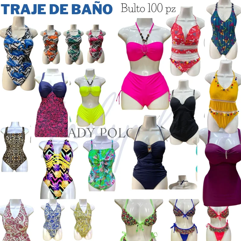 Trajes de Baño Coloridos-TRAJEMIX