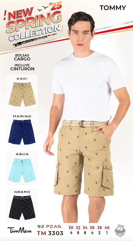 TM3303-Bermudas Tommy