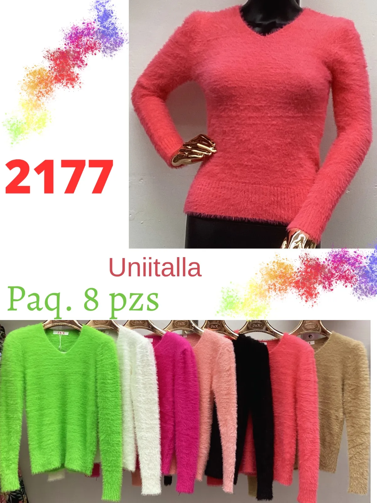 2177-Sueter con peluche