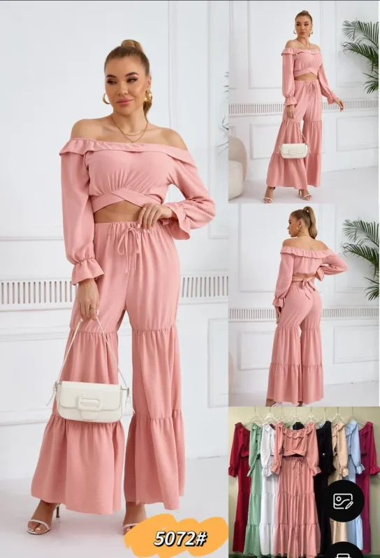 Conjunto Pantalón Tiro Alto-3-5072