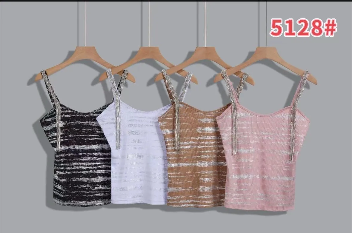 Blusa De Punto Con Tirantes-5128