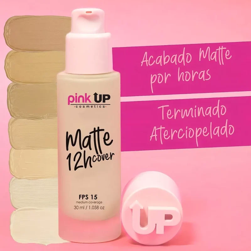 Base de Maquillaje Matte Pink Up-0-PKMHR