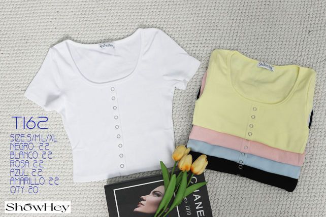 Blusa con botones-T162