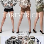 Blusa con estampado floral-A1819 - 3