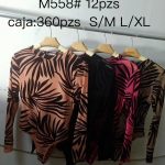 Mono manga larga estampado-M558# - 1