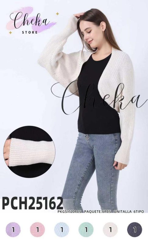 Bolero tejido manga larga-PCH25162