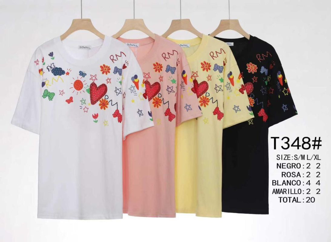 Camiseta Estampada-T348