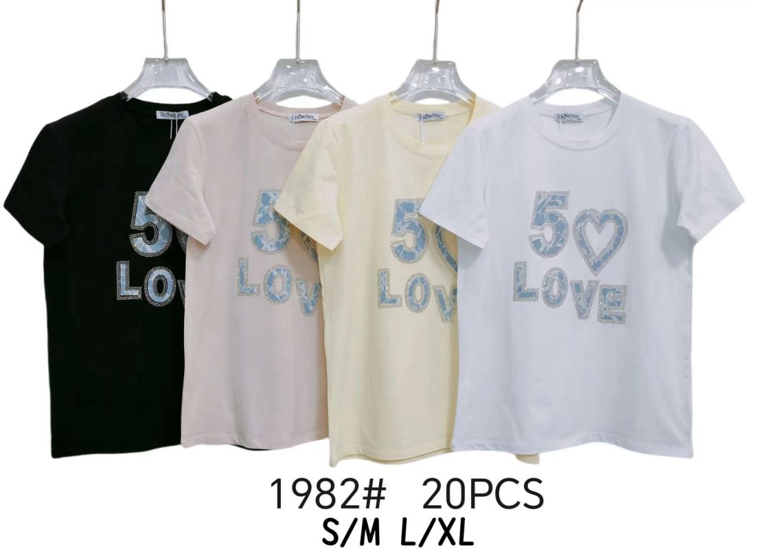 Camiseta estampada 50 LOVE-1982