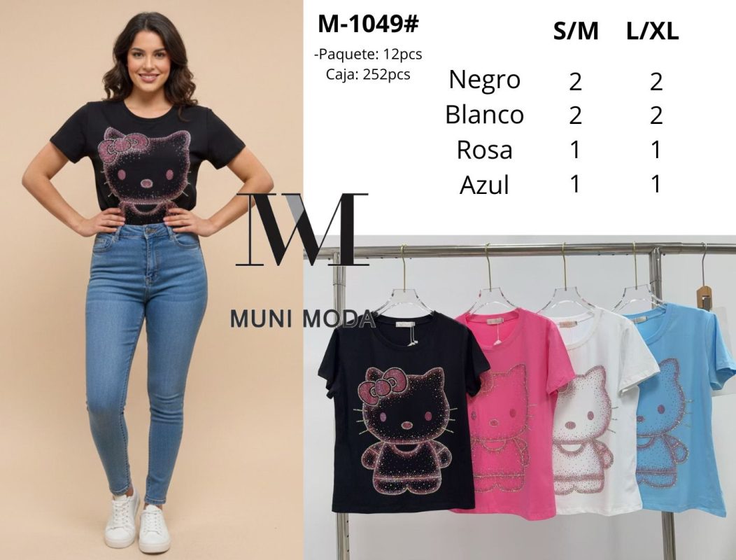 Camiseta Hello Kitty-M-1049