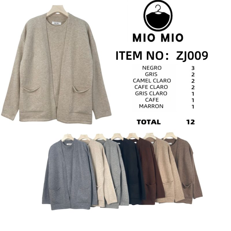 Cárdigan con Top-ZJ009