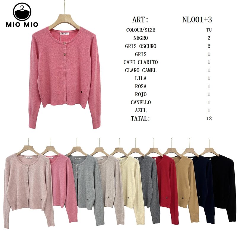 Cárdigan Mio Mio-NL001+3