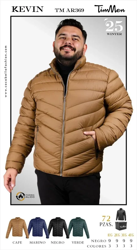 Chamarra acolchada para hombre "Kevin"-0-AR369