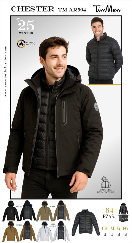 Chamarra Doble Chester-TM AR504