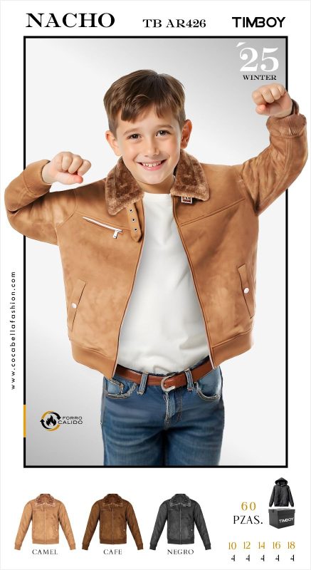 Chamarra niño Nacho-TB AR426