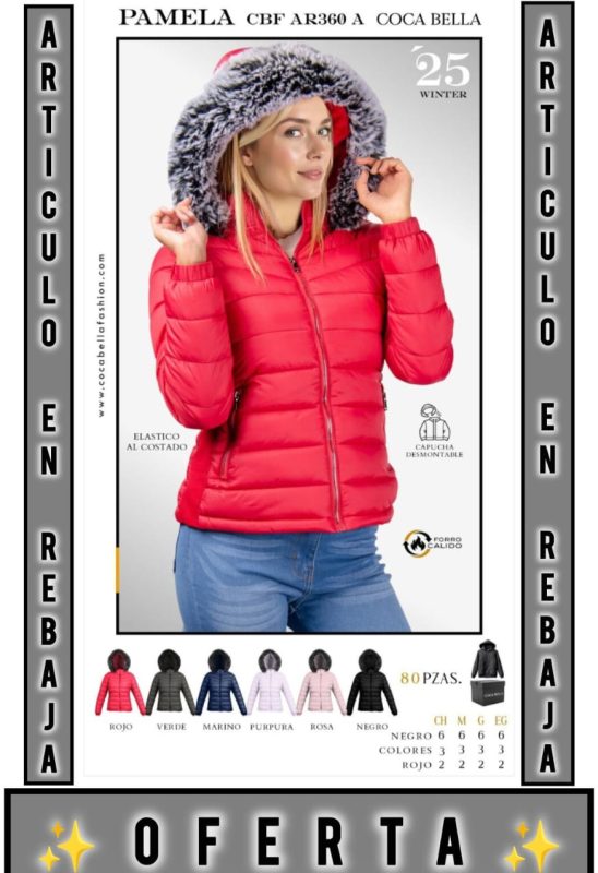 Chamarra Pamela con capucha desmontable-CBF-AR360