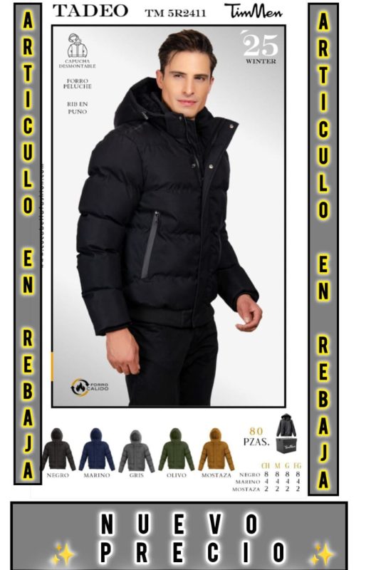 Chamarra TimMen con capucha Armando-TM-5R2411