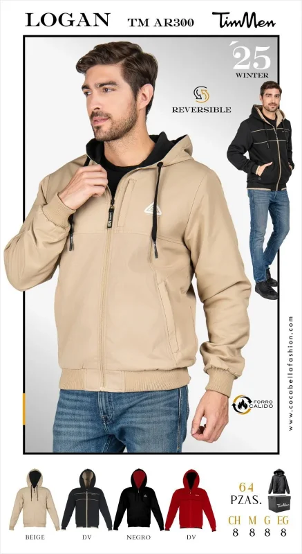 Chamarra reversible Logan-TM-AR300
