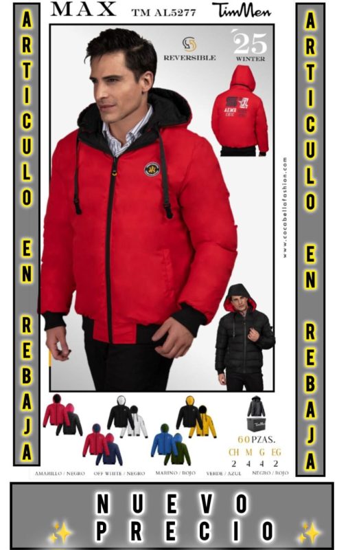 Chamarra Reversible Max-TM-AL5277