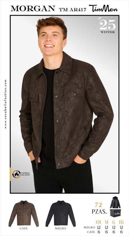Chamarra tipo camisa Morgan-TM AR417