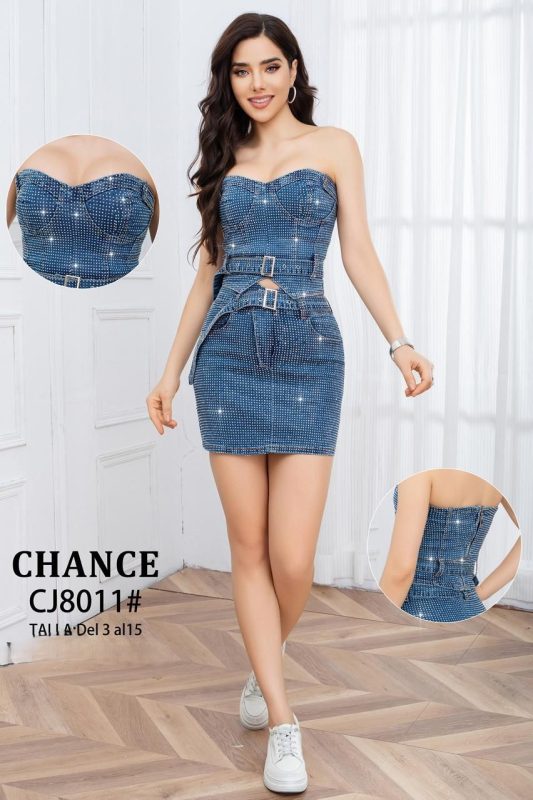 Conjunto con cinturón-CJ8011