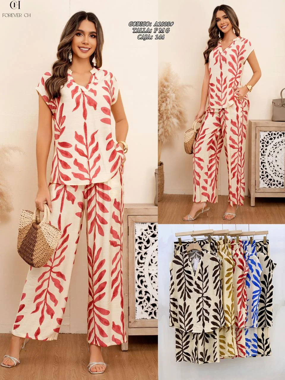 A1805-Conjunto Playero Dama